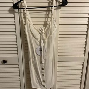 Cute little white dress!